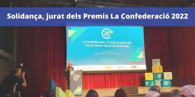 Solidança, jurat dels Premis La Confederació 2022