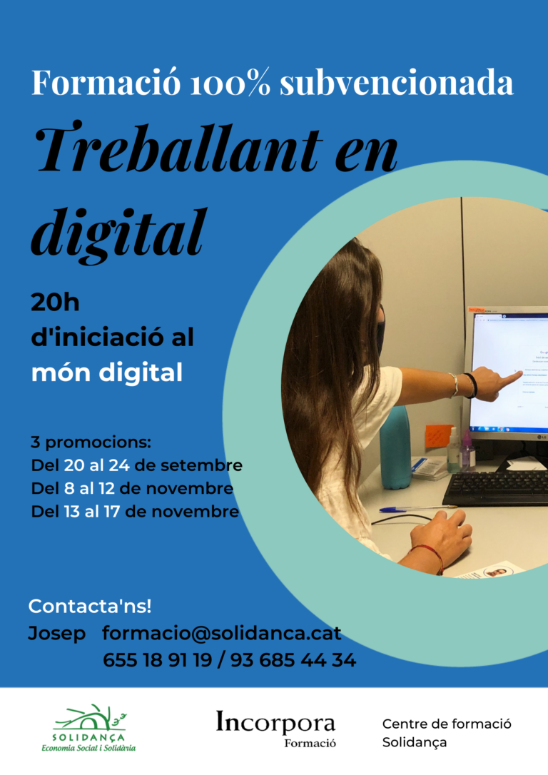 Nuevo proyecto “Texans pel clima” para promover la economía circular en el distrito de Sant Martí