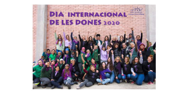 Solidança se suma a la lluita per la igualtat de la dona en motiu del 8 de març