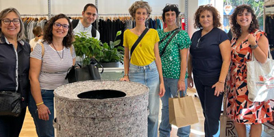 Consolidant xarxa. Visita tècnica de L’AERESS a l’Encant de Salt.  
