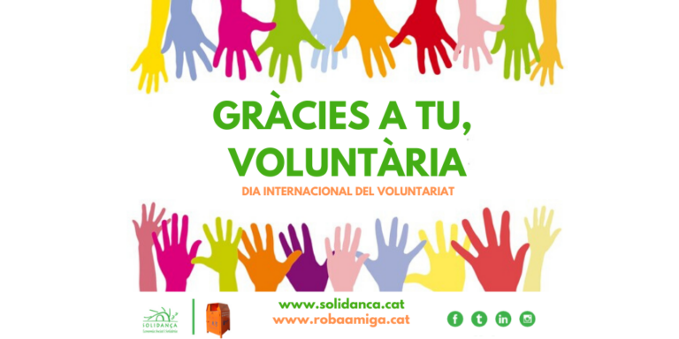 Gracias a ti, voluntaria