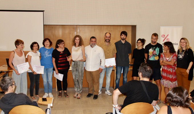 Solidança rep el PREMI ATENEU COOPERATIU del Baix Llobregat 