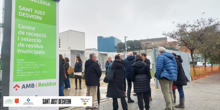 Solidança participa en la presentación del nuevo Punto Limpio Municipal de Sant Just Desvern