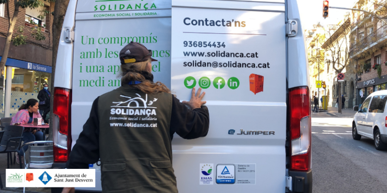 Sant Just Desvern continua avançant cap a la sostenibilitat de la mà de Solidança / Roba Amiga