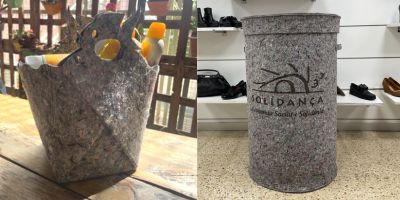 Solidança codissenya nous productes a partir de fibres reciclades de Circutex