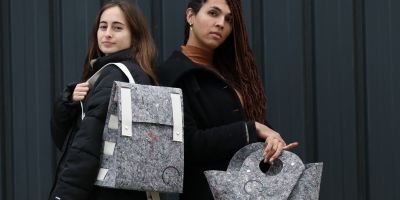 Solidança pone en la venta un capazo y una mochila de fieltro reciclado basados en el ecodiseño