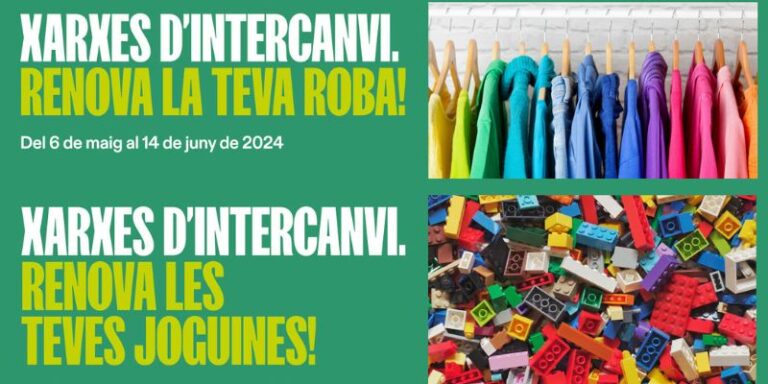 Renueva la ropa y los juguetes: la red de intercambio como herramienta de educación para la sostenibilidad