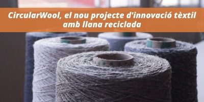 Neix el projecte CircularWool, innovant en la cerca de noves filatures de llana reciclada