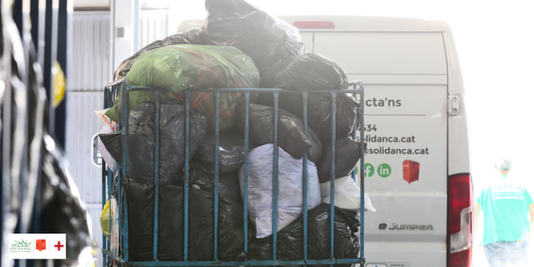 2 años del servicio «Puerta a Puerta» de recogida de ropa en Barcelona
