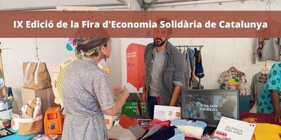 Un any més, Solidança forma part de la Fira d’Economia Solidària de Catalunya