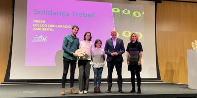 Solidança guanya el Premi EMAS a la millor Declaració Ambiental