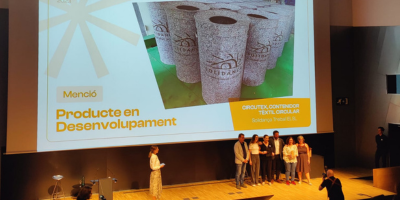 Solidança rep la menció especial a la categoria Producte en Desenvolupament en els Premis Catalunya Ecodisseny de l’ARC per CIRCUTEX