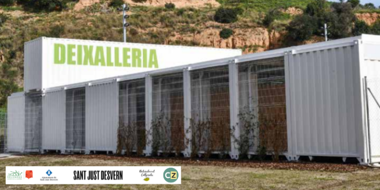 La nova deixalleria municipal amb un model de 3a generació de Sant Just Desvern