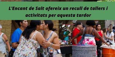 Comença ‘La Tardor amb Encant’, un recull de tallers i activitats a SALT per fomentar l’autoreparació