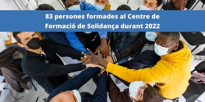 83 persones formades al Centre de Formació de Solidança durant 2022