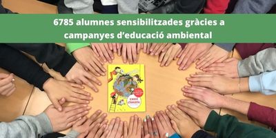 Tanquem amb èxit el 2022: 6785 alumnes sensibilitzades gràcies a campanyes d’educació ambiental