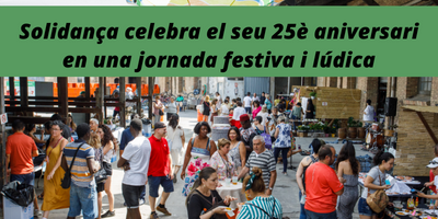Solidança celebra el seu 25è aniversari en una jornada festiva i lúdica