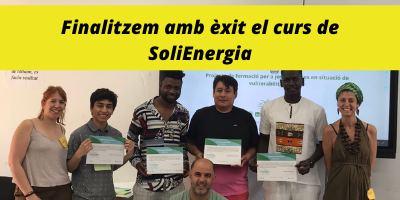 Finalitzem amb èxit el curs d’instal·lació i manteniment de plaques fotovoltaiques