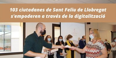 103 ciutadanes de Sant Feliu de Llobregat s’empoderen a través de la digitalització