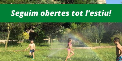 Seguim obertes tot l’estiu!