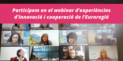 Solidança participa en el webinar d’experiències d’innovació i cooperació per una economia circular del tèxtil de l’Euroregió Pirineus Mediterrània