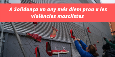 A Solidança un any més diem prou a les violències masclistes