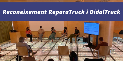 La ReparaTruck i la DidalTruck son seleccionades com a una de les Bones Idees 2020 de la Xarxa Bcn Sostenible