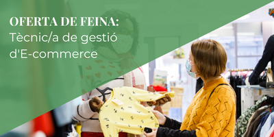 Oferta de feina: tècnic/a d’E-commerce. Suma’t a l’equip de Solidança!