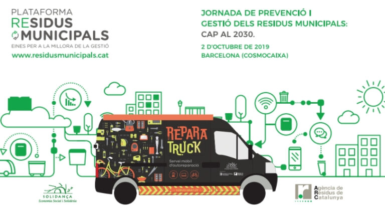 Presentació de la Reparatruck a la Jornada de Prevenció de Residus Municipals de l’ARC