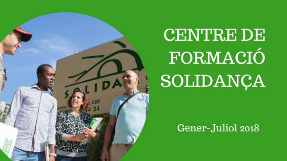 Finalitza amb èxit el primer semestre del 2018 al Centre de Formació Solidança
