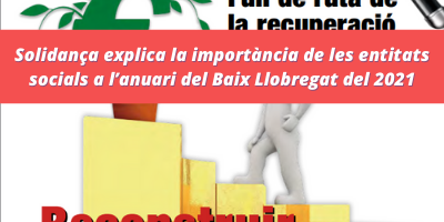 Solidança explica la importància de les entitats socials a l’anuari del Baix Llobregat del 2021