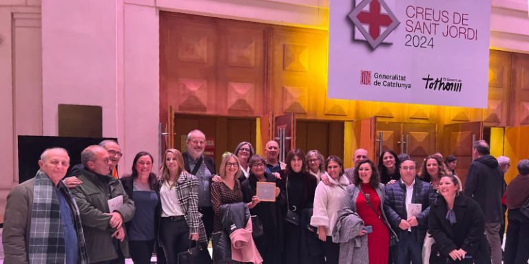 Un año de la Creu de Sant Jordi: reafirmando nuestro compromiso con las personas